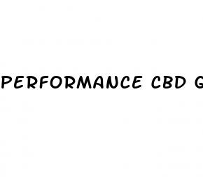 performance cbd gummies legit