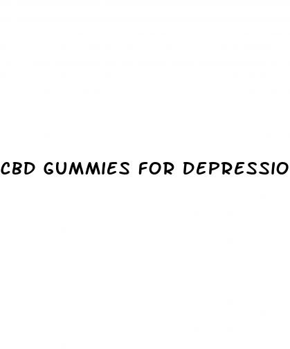 cbd gummies for depression and mood