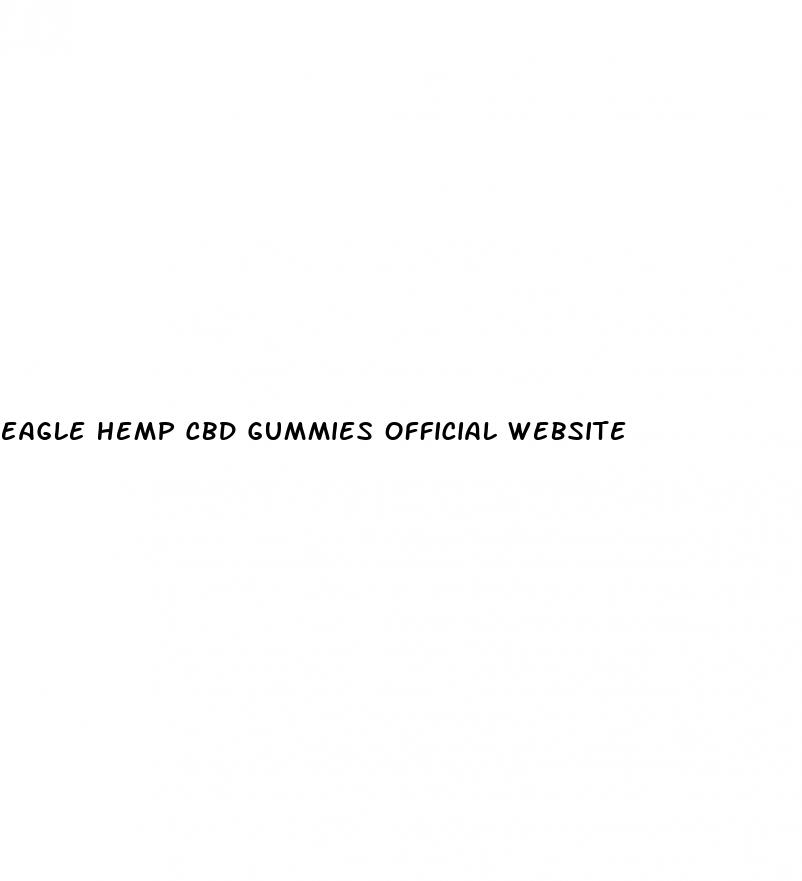 eagle hemp cbd gummies official website