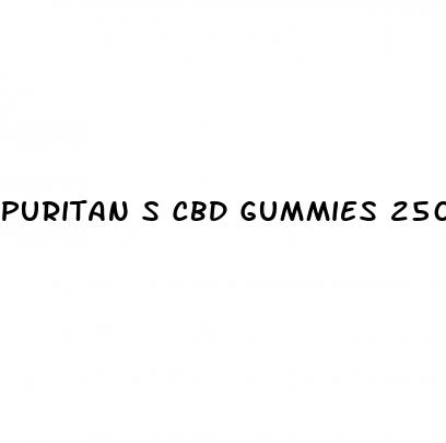 puritan s cbd gummies 250mg