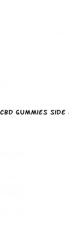 cbd gummies side effects diarrhea