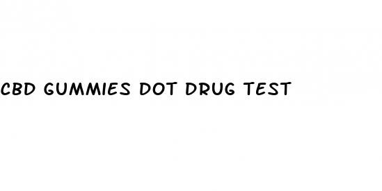 cbd gummies dot drug test