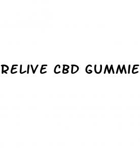 relive cbd gummies