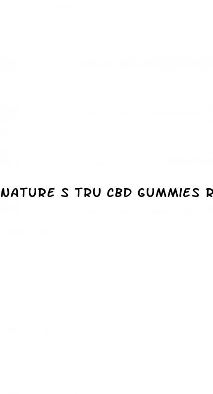 nature s tru cbd gummies review