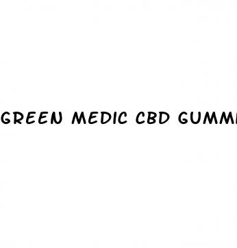 green medic cbd gummies