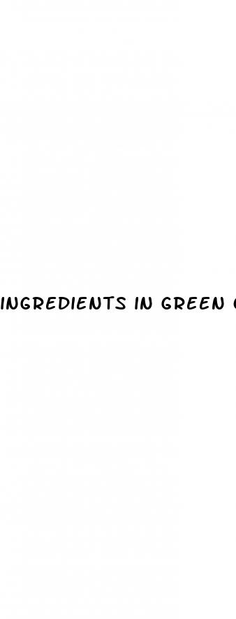 ingredients in green otter cbd gummies