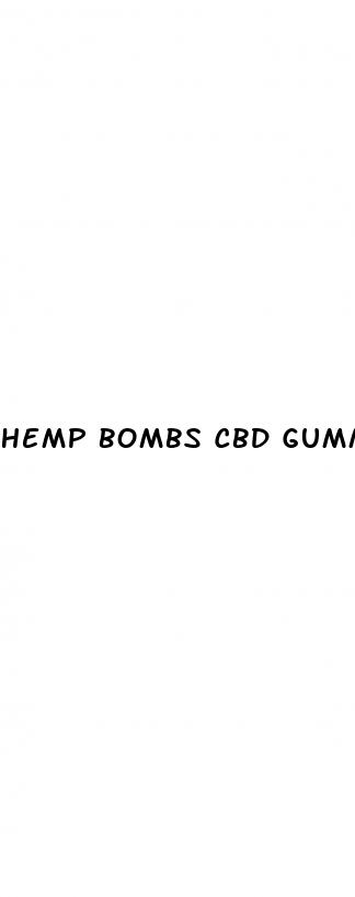 hemp bombs cbd gummies for sleep