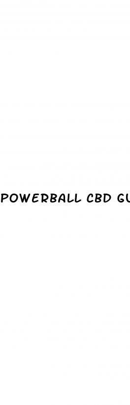 powerball cbd gummies