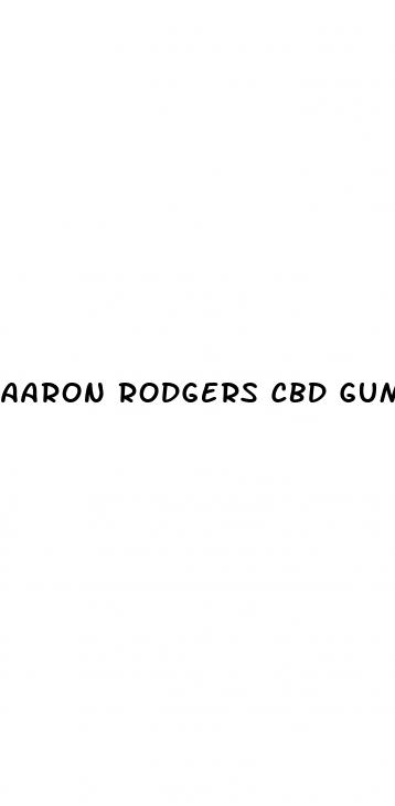 aaron rodgers cbd gummies