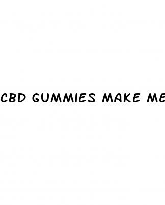 cbd gummies make me nauseous