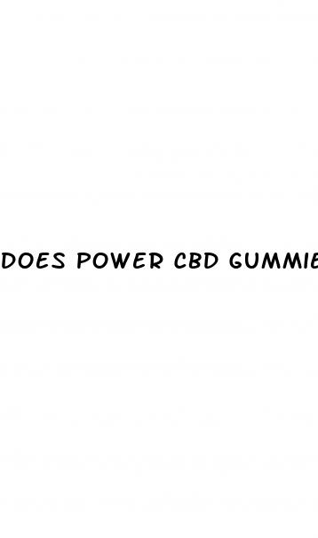 does power cbd gummies increase penis size