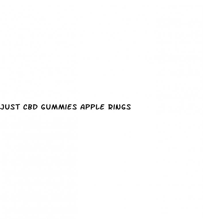 just cbd gummies apple rings