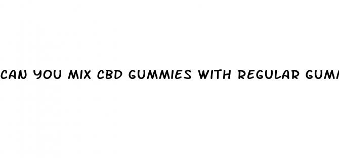 can you mix cbd gummies with regular gummies for tsa