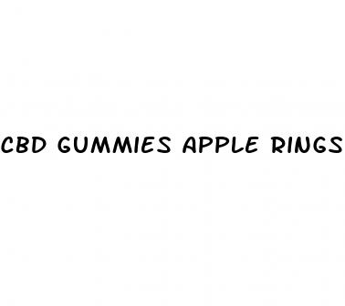 cbd gummies apple rings