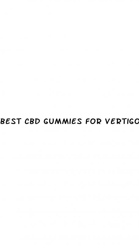 best cbd gummies for vertigo