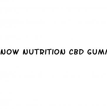 now nutrition cbd gummies