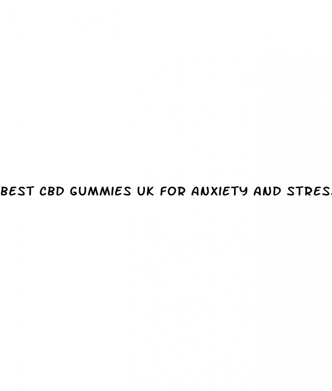 best cbd gummies uk for anxiety and stress