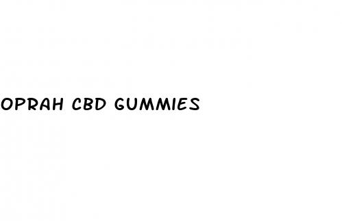 oprah cbd gummies