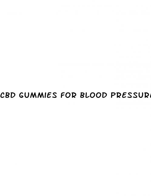 cbd gummies for blood pressure and diabetes