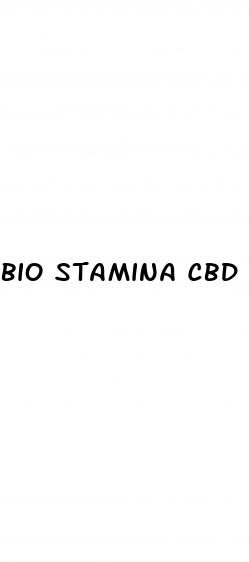 bio stamina cbd gummies ingredients