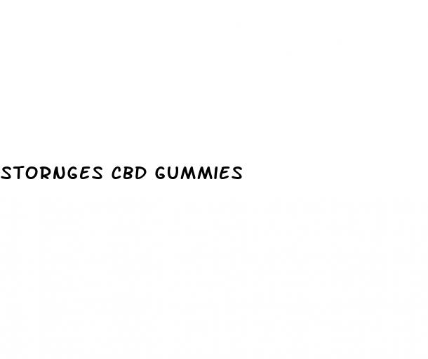 stornges cbd gummies