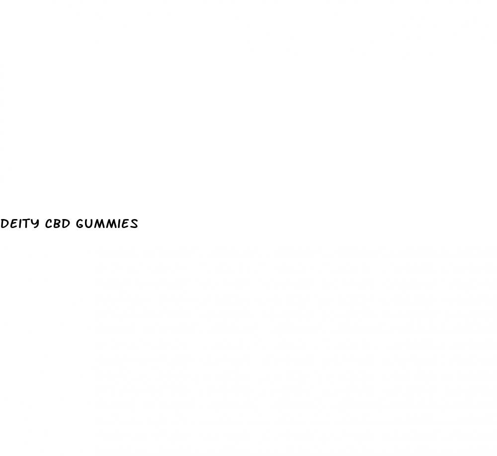 deity cbd gummies