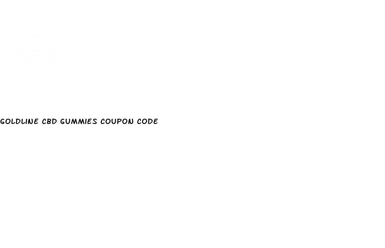 goldline cbd gummies coupon code