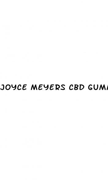 joyce meyers cbd gummies