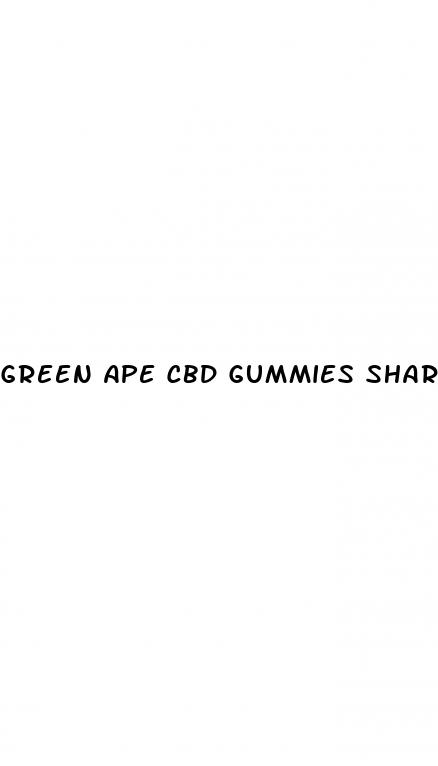 green ape cbd gummies shark tank