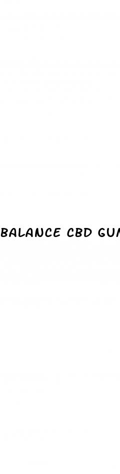 balance cbd gummies review