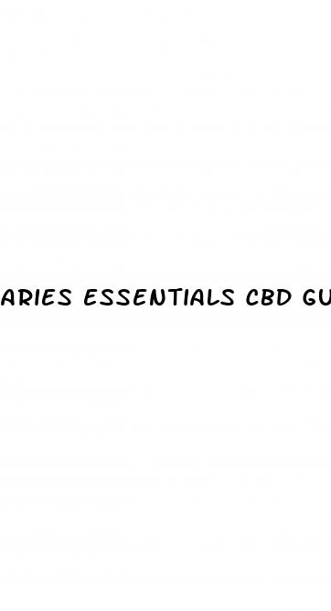 aries essentials cbd gummies review