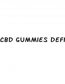 cbd gummies define