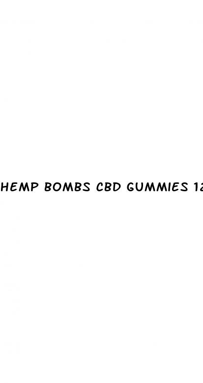 hemp bombs cbd gummies 12 pack