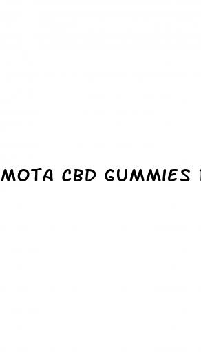 mota cbd gummies review