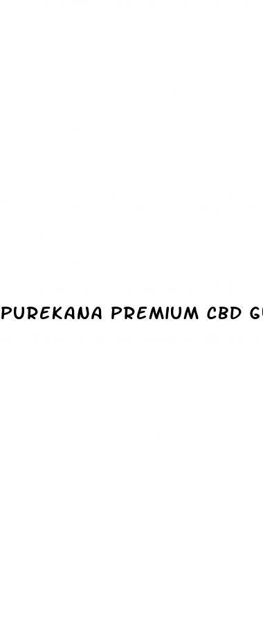 purekana premium cbd gummies for hair growth