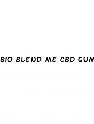 bio blend me cbd gummies