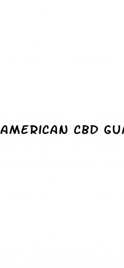 american cbd gummies