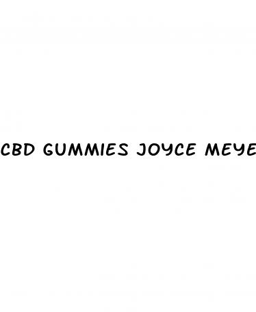 cbd gummies joyce meyer