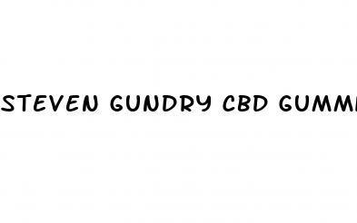 steven gundry cbd gummies