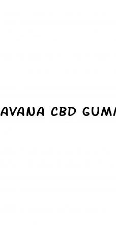 avana cbd gummies penis growth