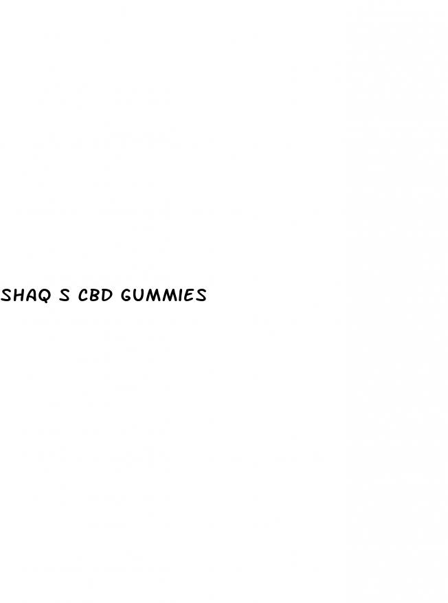 shaq s cbd gummies