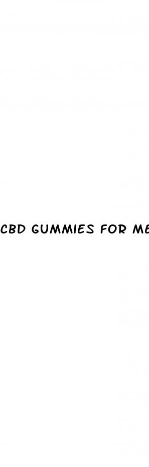 cbd gummies for men for sex