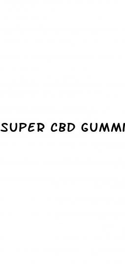 super cbd gummies for hair growth