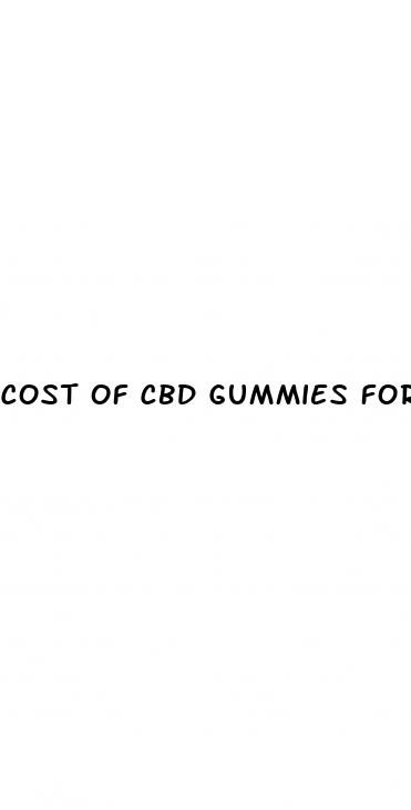 cost of cbd gummies for sleep