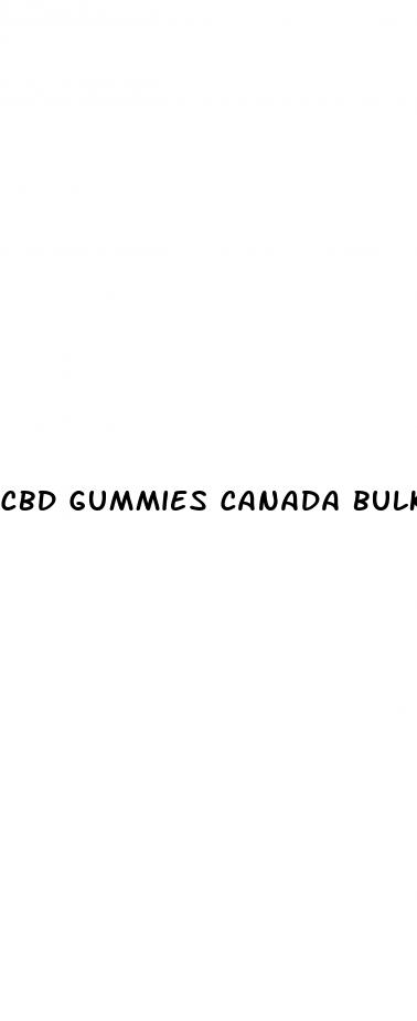 cbd gummies canada bulk