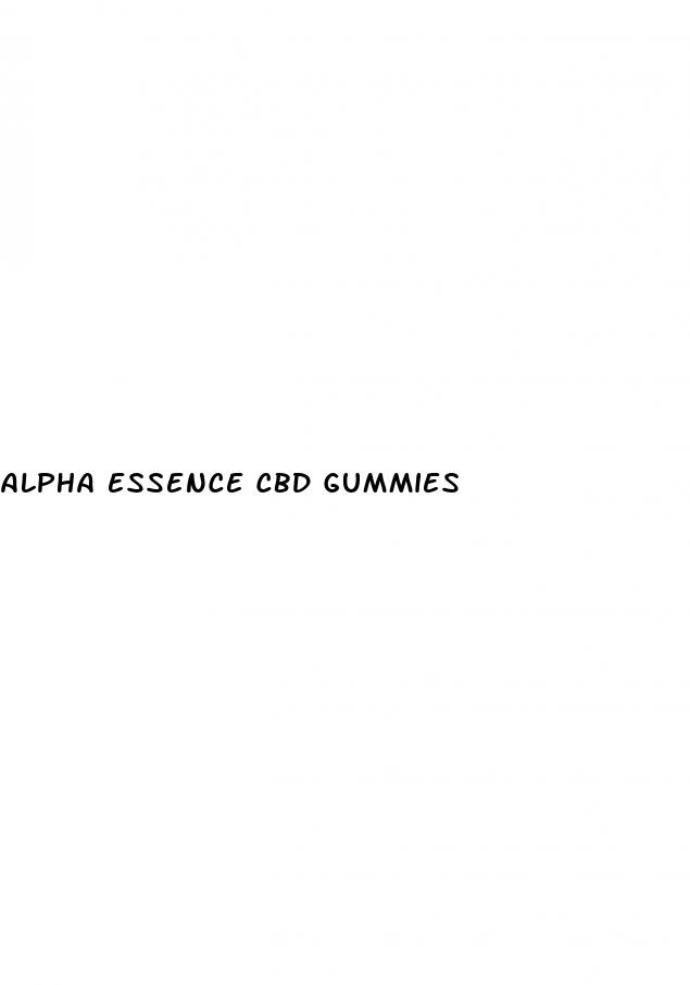 alpha essence cbd gummies