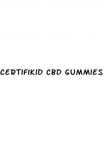 certifikid cbd gummies