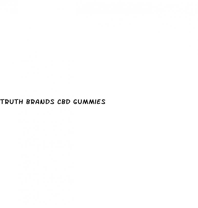 truth brands cbd gummies