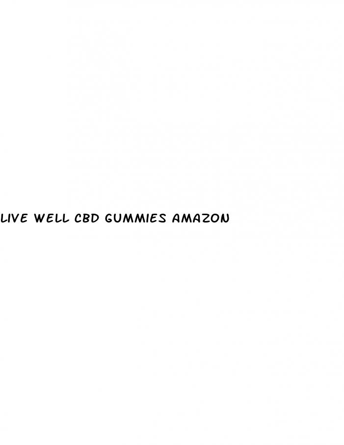 live well cbd gummies amazon