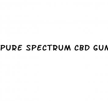 pure spectrum cbd gummies